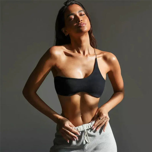 Tallia Asymmetrical Tank Top Lavah Intimates