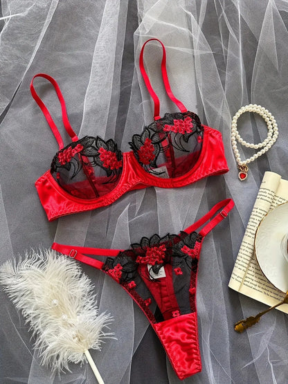 Born To Be Wild Bra Set LacyNighty Lingerie & Intimates