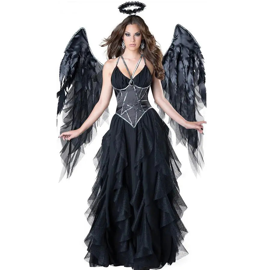 LacyNighty™ Dark Grace Fallen Set Lacy Nighty