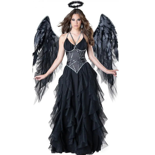 LacyNighty™ Dark Grace Fallen Set Lacy Nighty