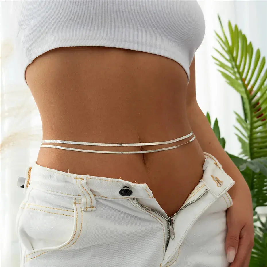 Theia Belly Snake Chain Lavah Intimates