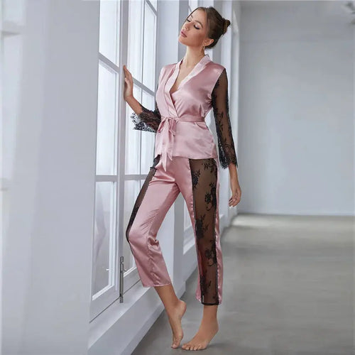 Secret Under The Bed Pajamas LacyNighty Sleeping Wear