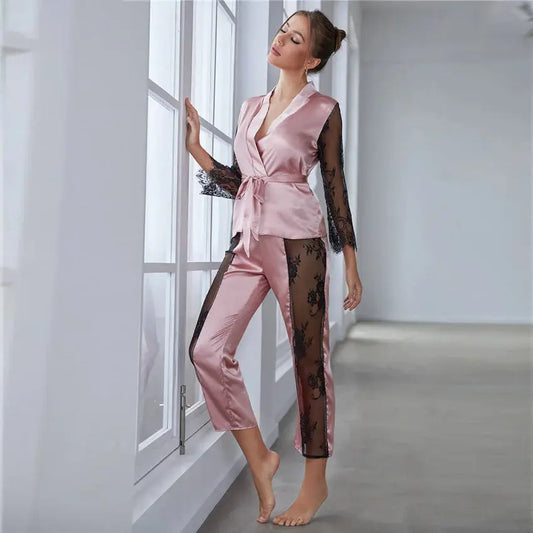 Secret Under The Bed Pajamas LacyNighty Sleeping Wear