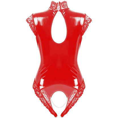 Malbeca Leather Bodysuit Lacy0301 Other