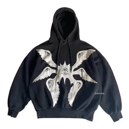 Vintage Harajuku Hoodie AliExpress Other