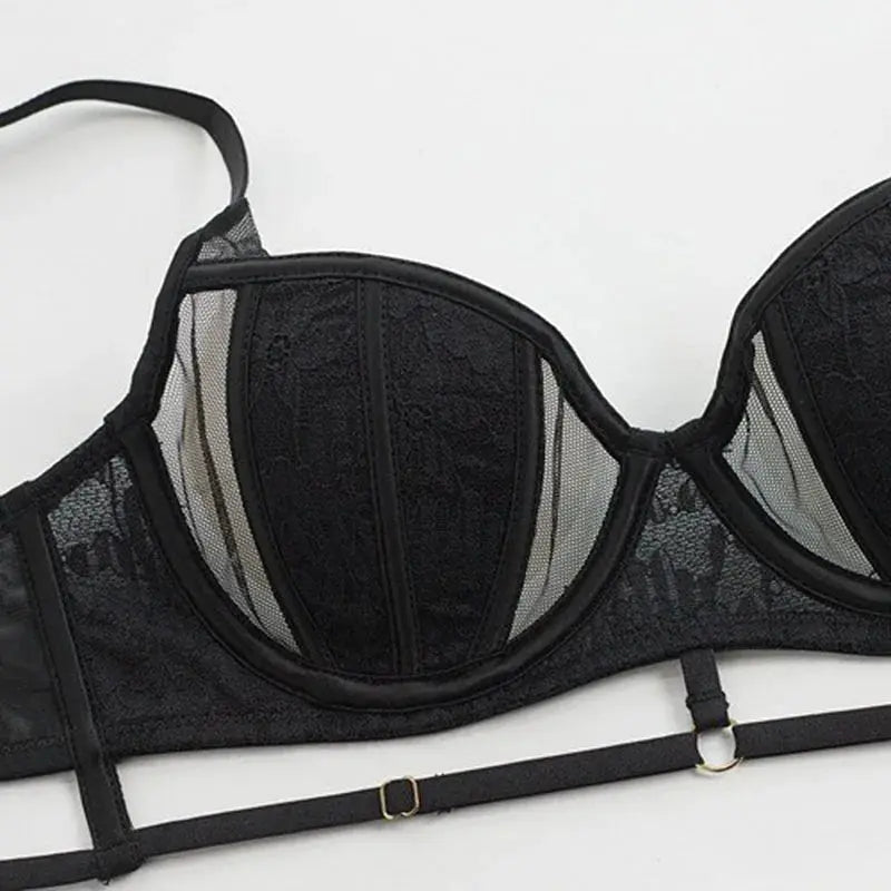 Something Ain't Right Bra Set LacyNighty Lingerie & Intimates