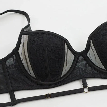 Something Ain't Right Bra Set LacyNighty Lingerie & Intimates