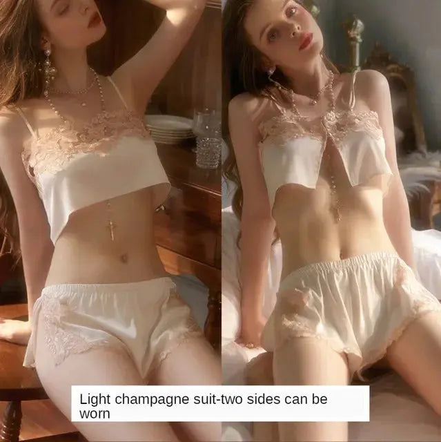 I Got A Free Pass Pajamas Set LacyNighty Sleeping Wear