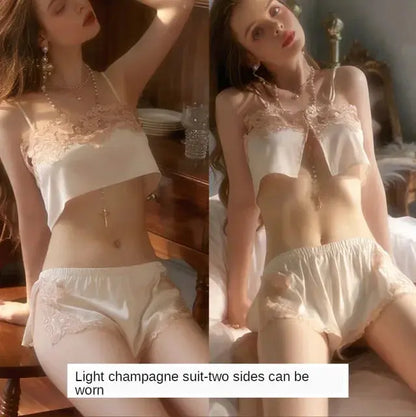 I Got A Free Pass Pajamas Set LacyNighty Sleeping Wear