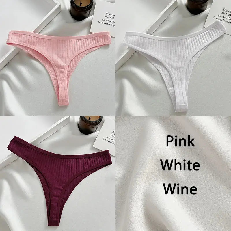 Feel So Untouched Thongs Set LacyNighty Panties