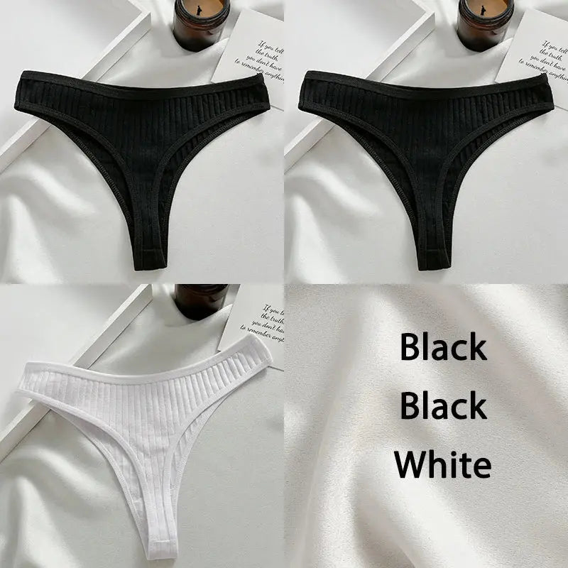 Feel So Untouched Thongs Set LacyNighty Panties