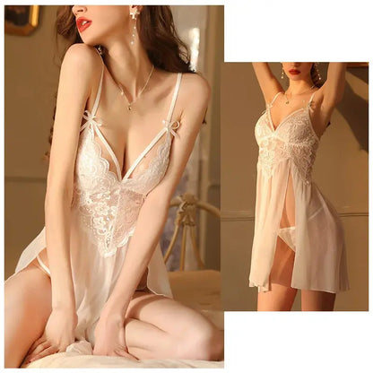 LacyNighty™ Mesh Transparent Sleepwear Lacy Nighty