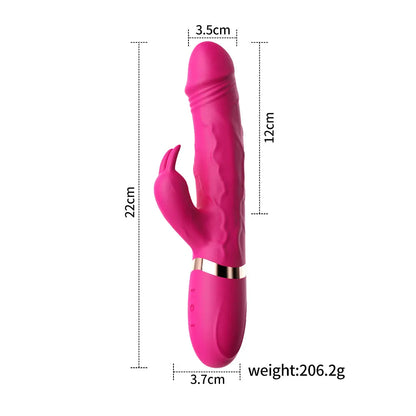 LacyNighty™ Hot Pink Vibratior Honey Birdette Toys
