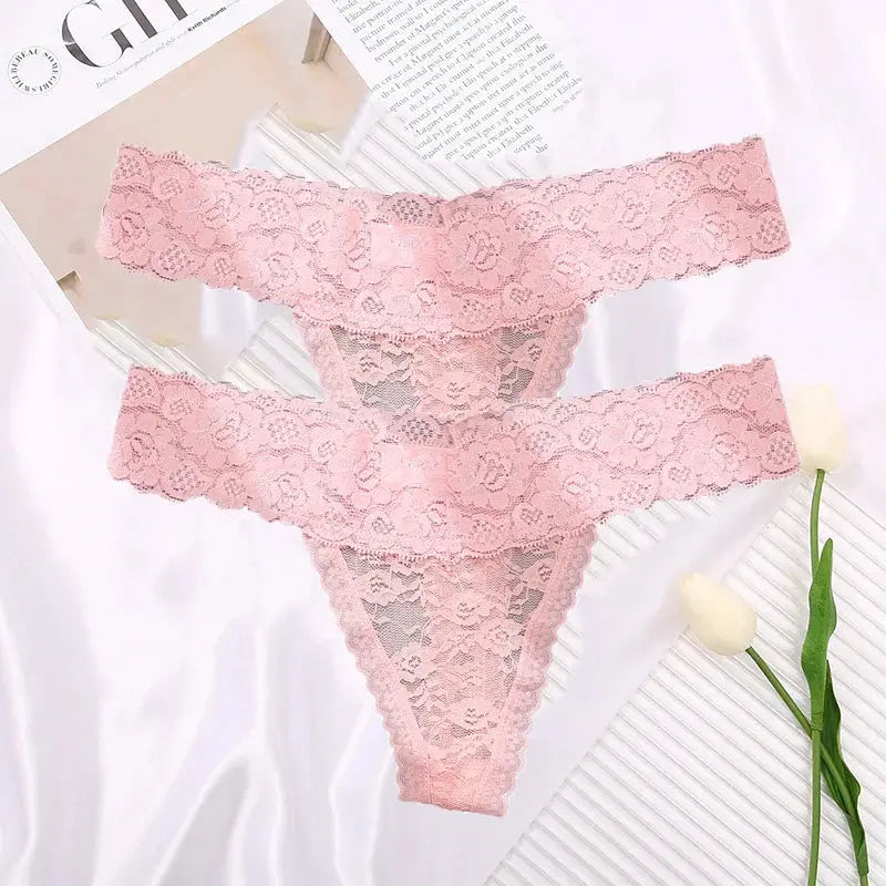 Said His last Goodbye G-String LacyNighty Panties