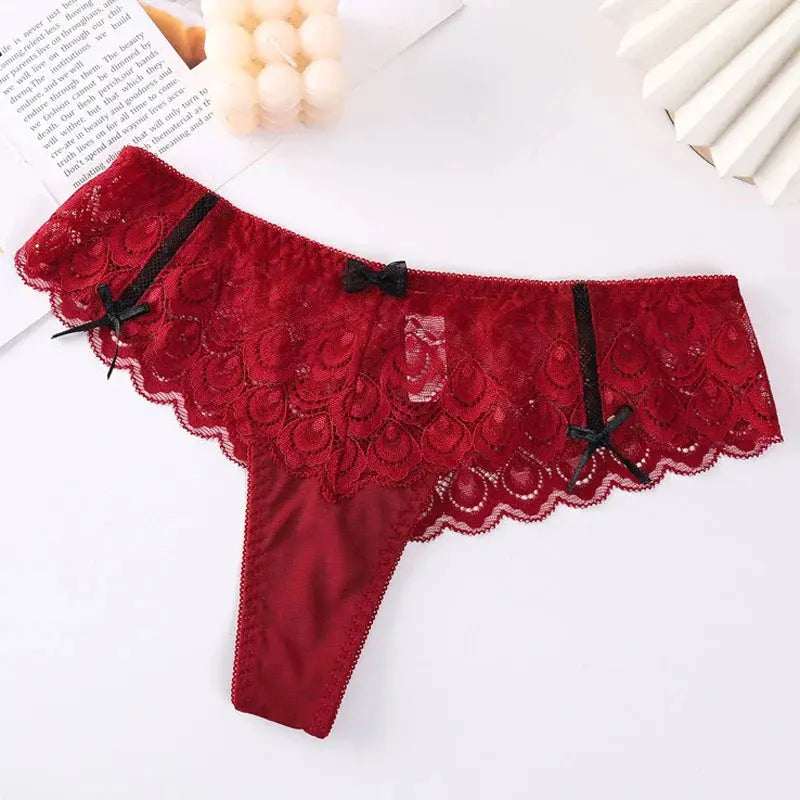 French Lace Thong Lavah Intimates