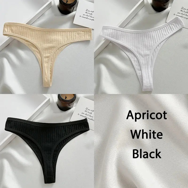 Feel So Untouched Thongs Set LacyNighty Panties