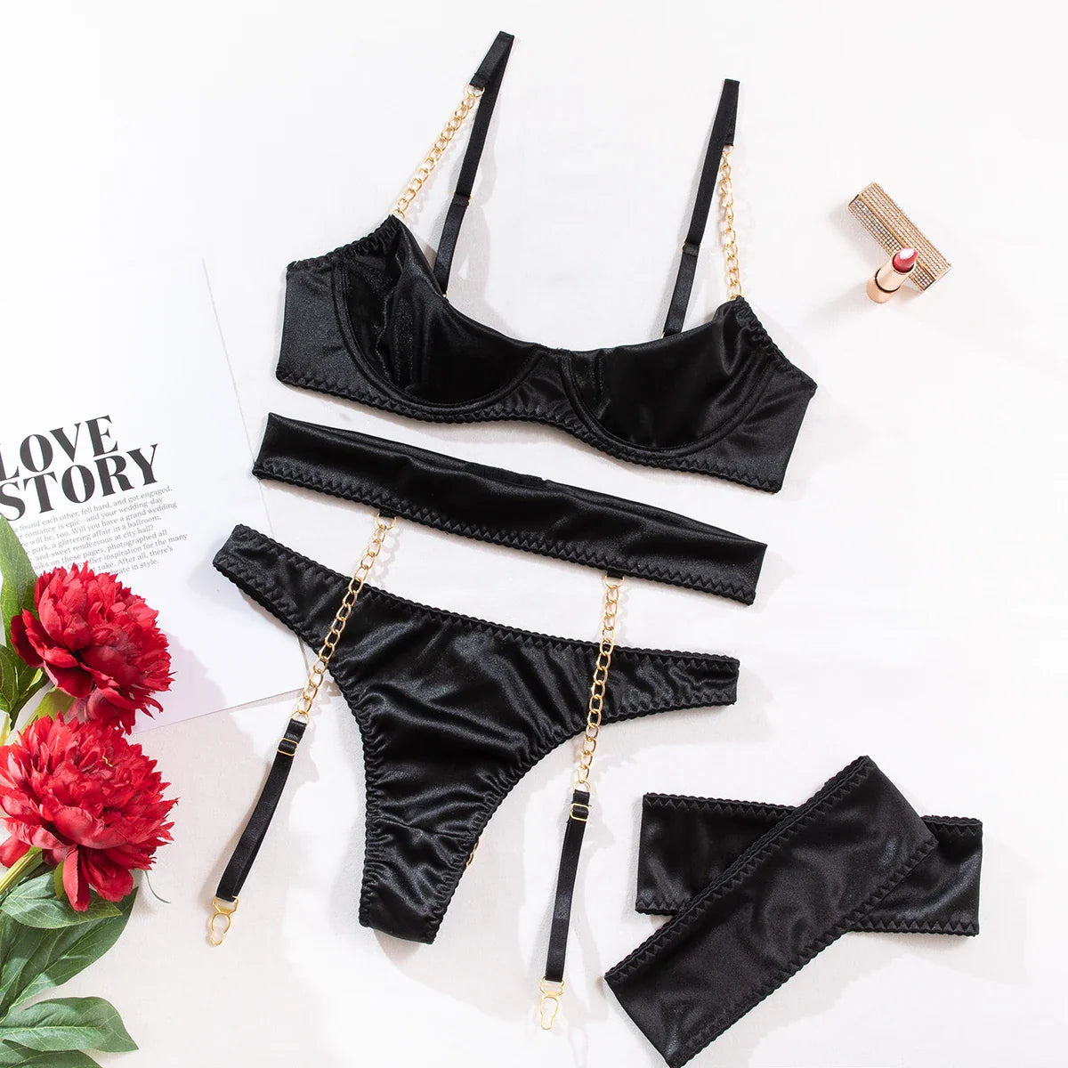 Come To Listen Crotchless Lingerie Aphrodite Desire