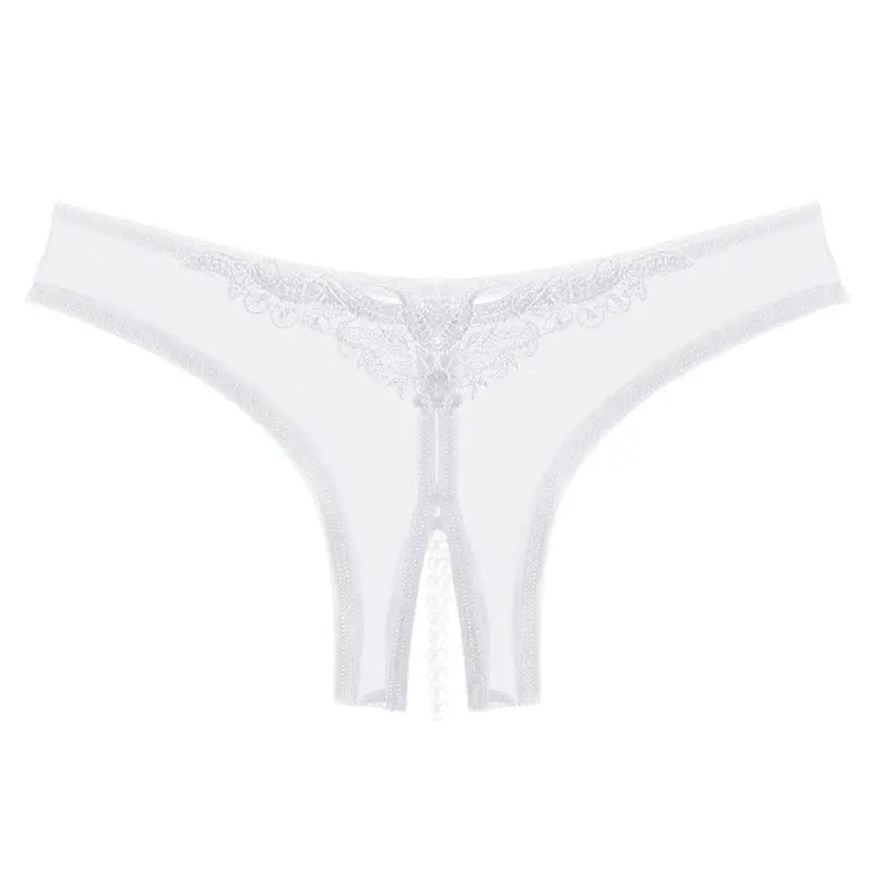Pearl Mesh Crotchless Panty LAVAH INTIMATES
