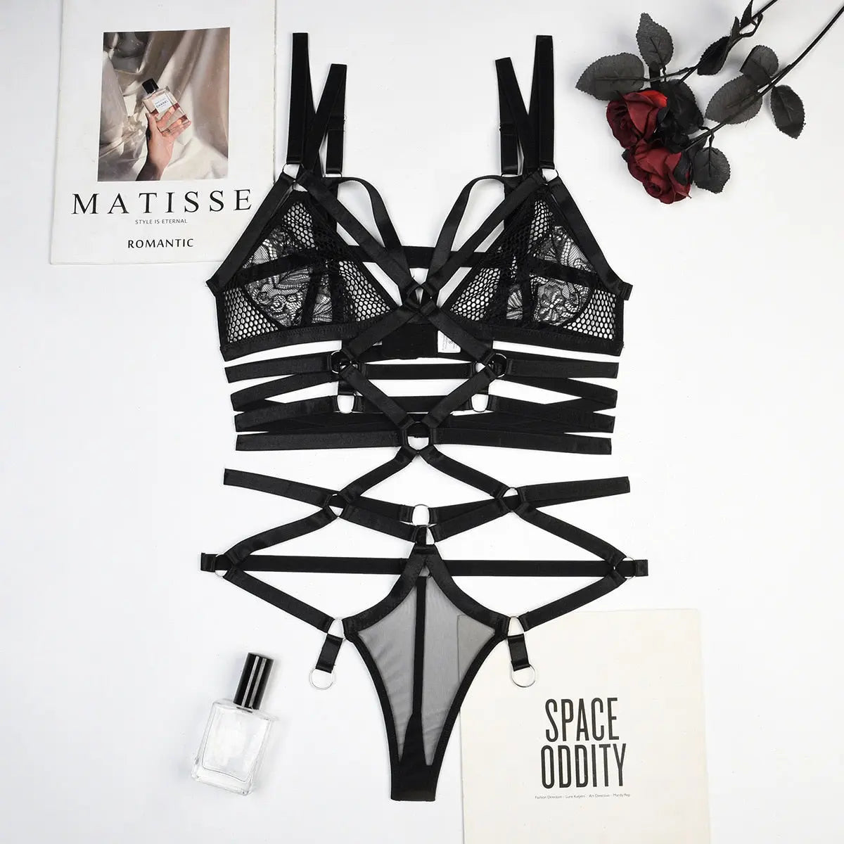 A Woman's Man Teddies LacyNighty Lingerie & Intimates