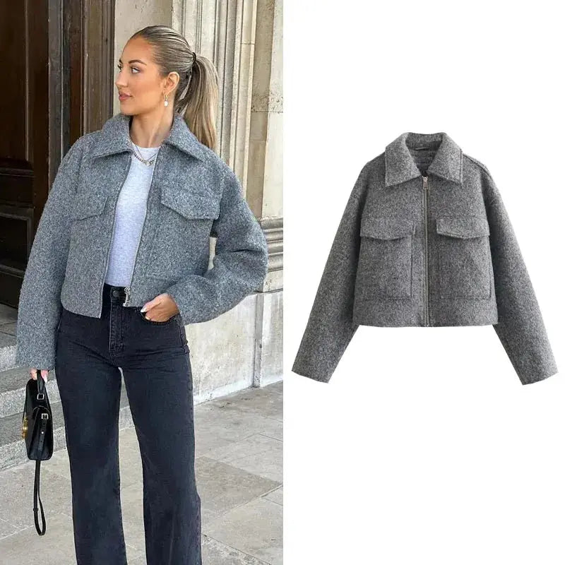 Cropped Jacket AliExpress Other