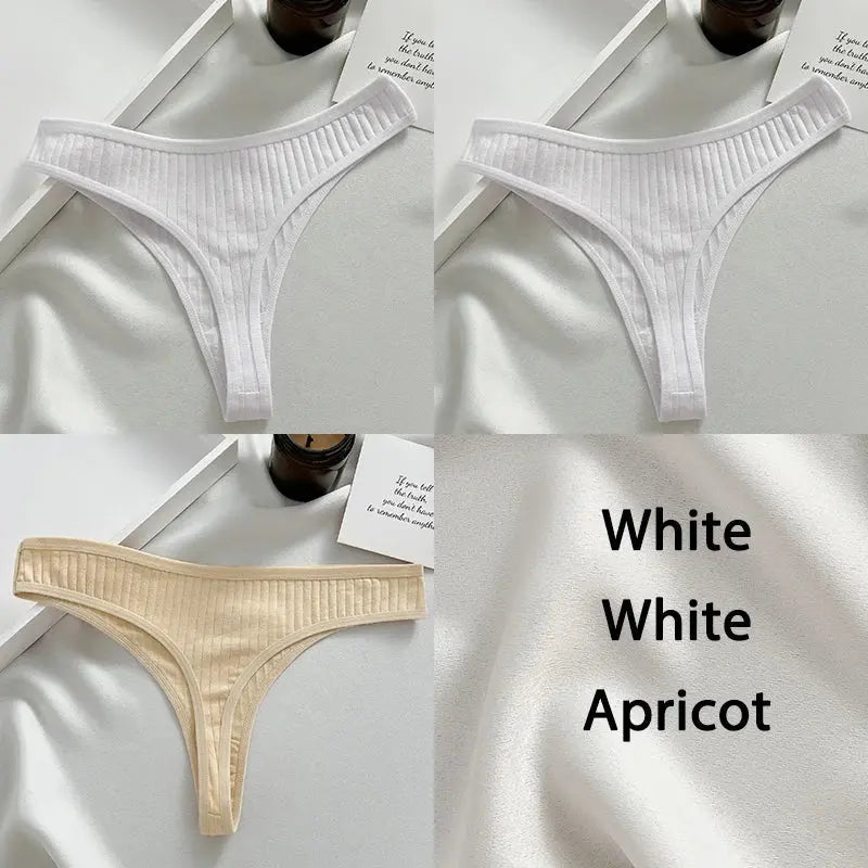 Feel So Untouched Thongs Set LacyNighty Panties