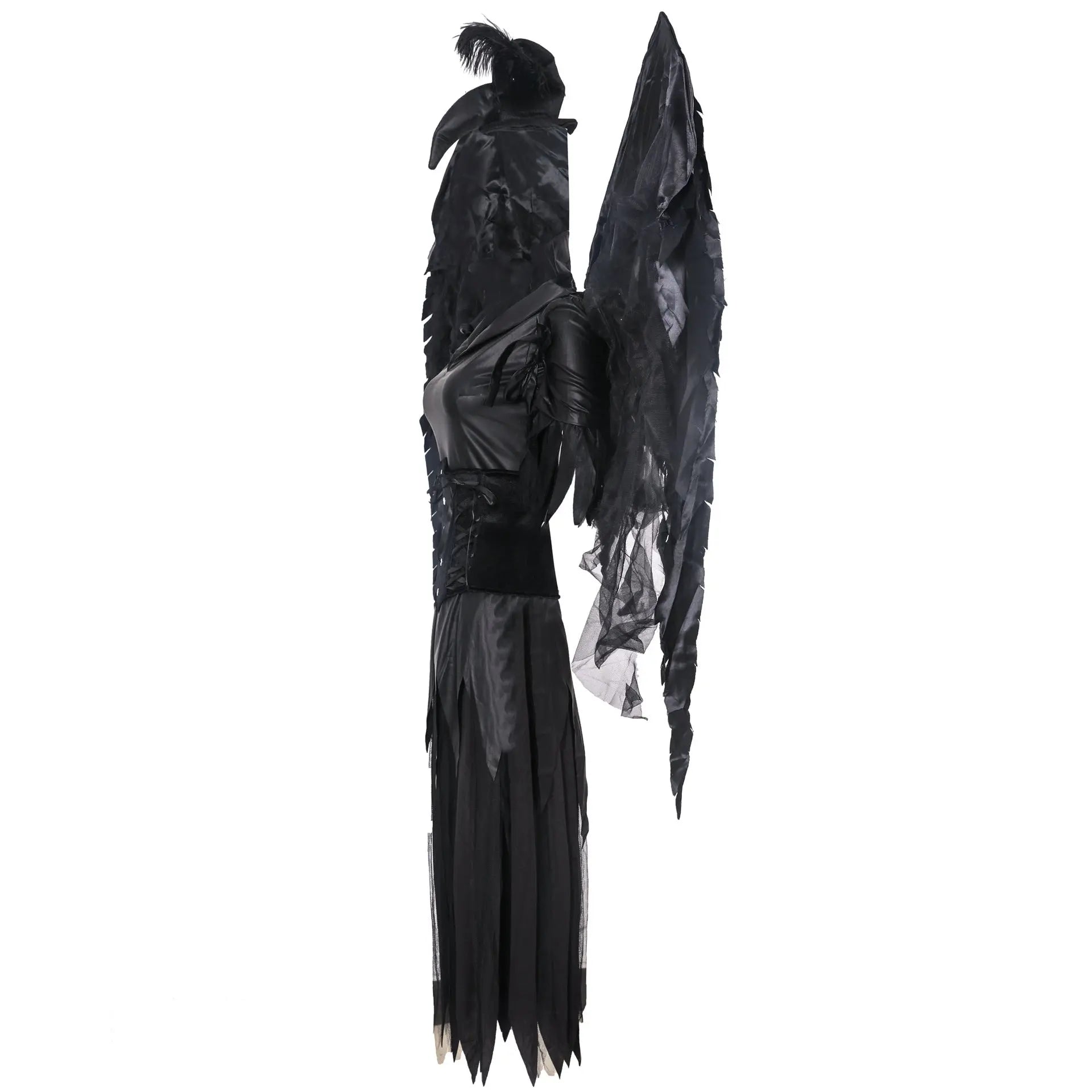 LacyNighty™ Midnight Seraphim Lacy Nighty