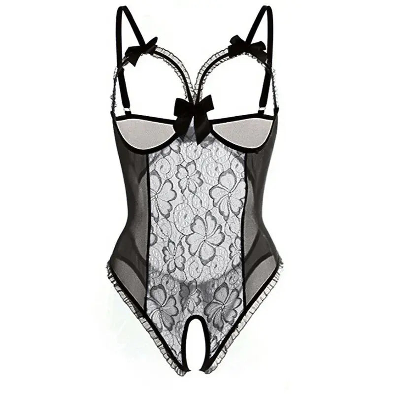 A Quiet Place Crotchless Teddies LacyNighty Lingerie & Intimates