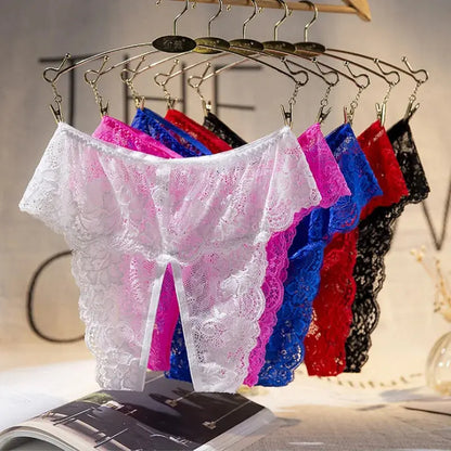 The Sweet Escape Crotchless Briefs LacyNighty Panties