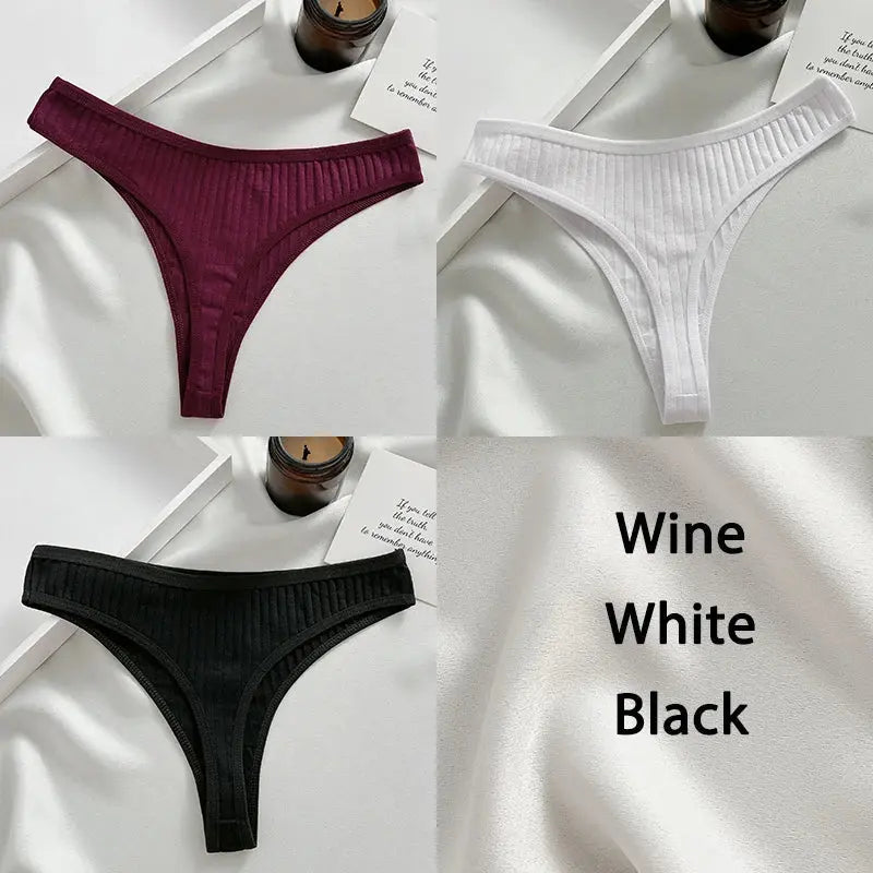 Feel So Untouched Thongs Set LacyNighty Panties