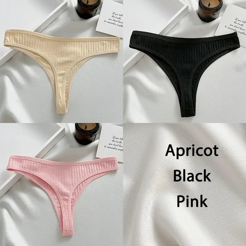 Feel So Untouched Thongs Set LacyNighty Panties