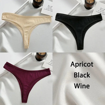 Feel So Untouched Thongs Set LacyNighty Panties