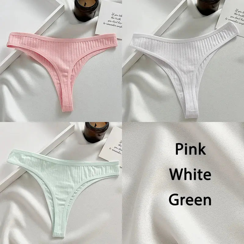 Feel So Untouched Thongs Set LacyNighty Panties