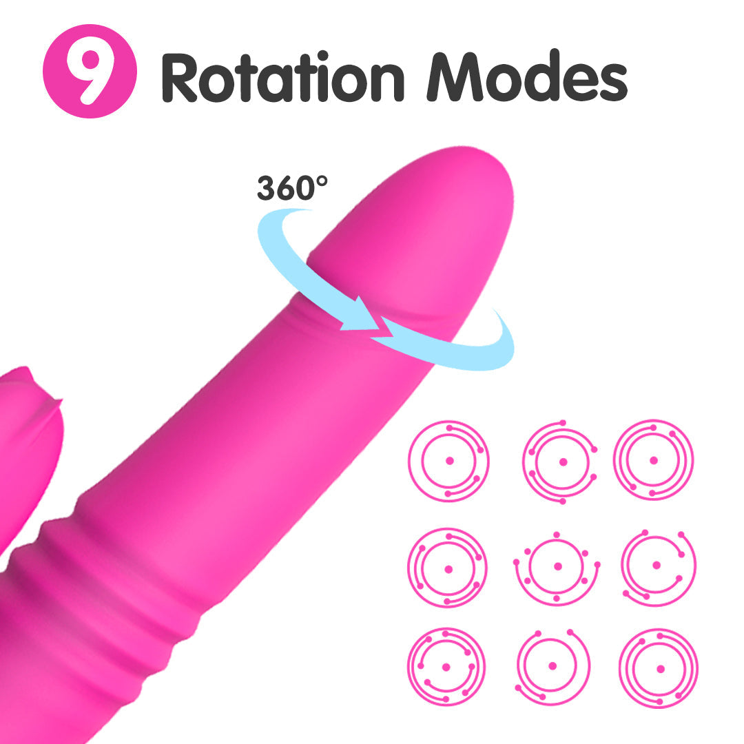 2025 New- Kaya Thrusting G-spot Heating Rabbit Vibrator LN sex toys