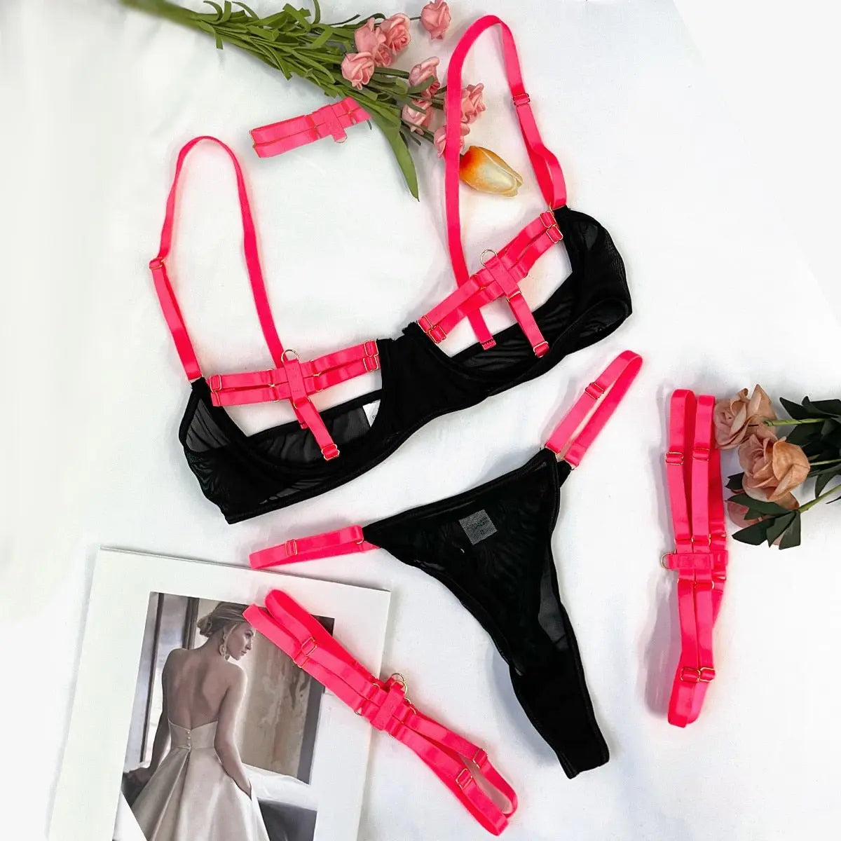 Don't You Cry Lingerie Set LacyNighty Lingerie & Intimates
