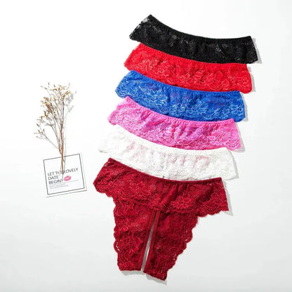 The Sweet Escape Crotchless Briefs LacyNighty Panties