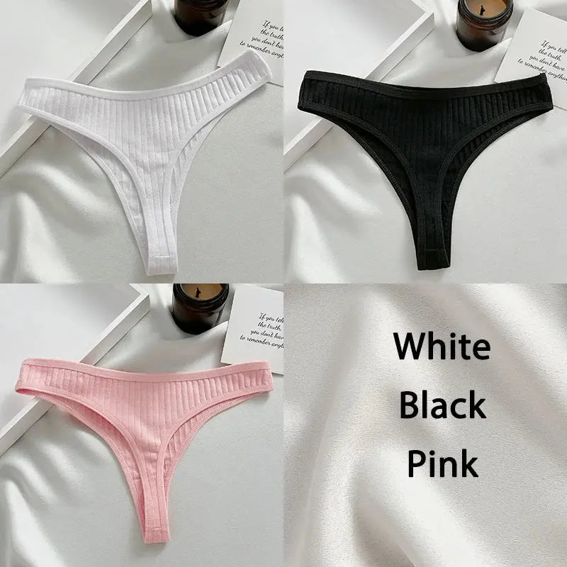 Feel So Untouched Thongs Set LacyNighty Panties
