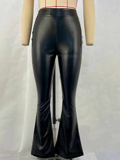 High Waist Leather Pants Lacy0301 Other