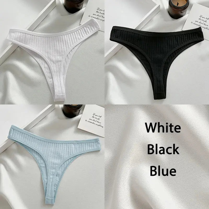 Feel So Untouched Thongs Set LacyNighty Panties