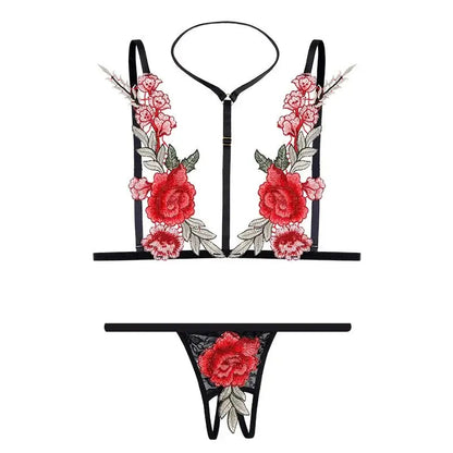 Rose Lingerie Set Lacy0301Goth