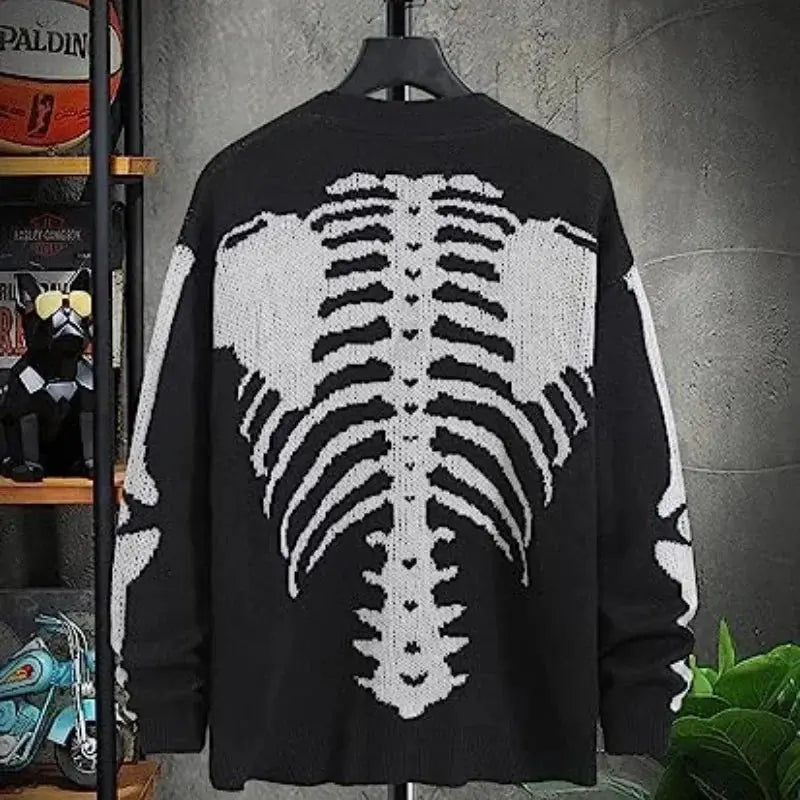 Unisex Knitted Skeleton Sweater Lacy0301 Other