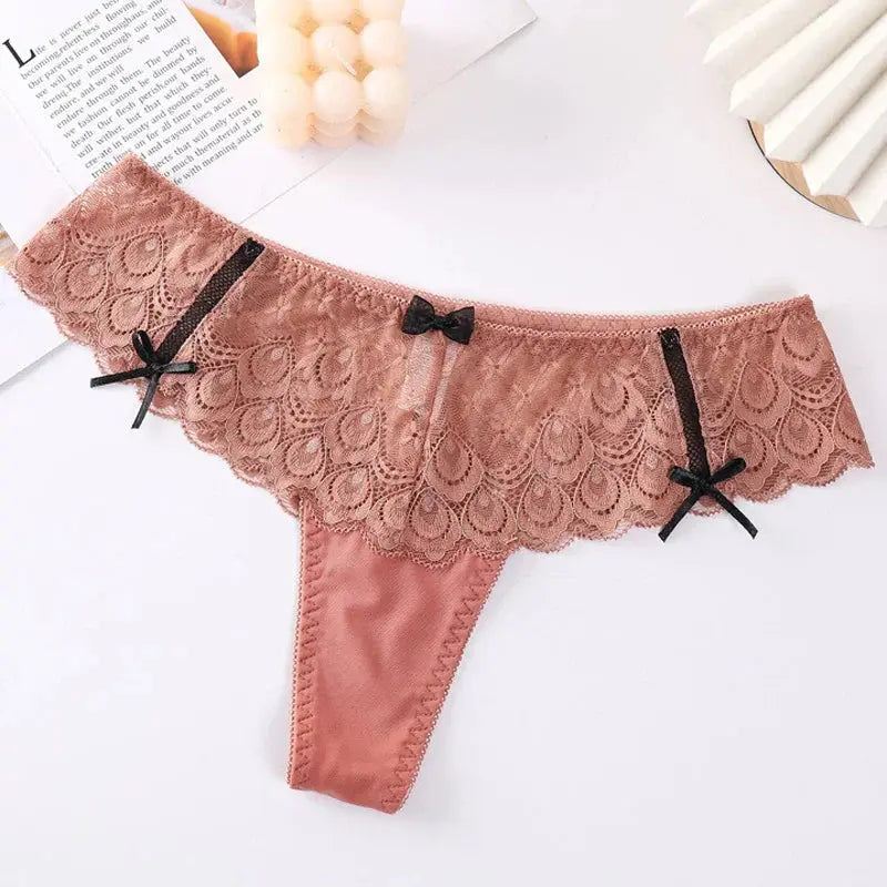 French Lace Thong Lavah Intimates