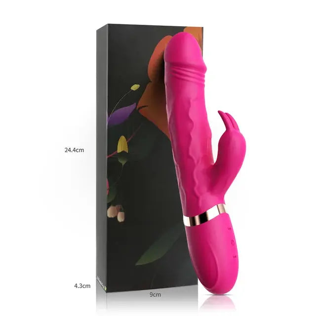 LacyNighty™ Hot Pink Vibratior Honey Birdette Toys