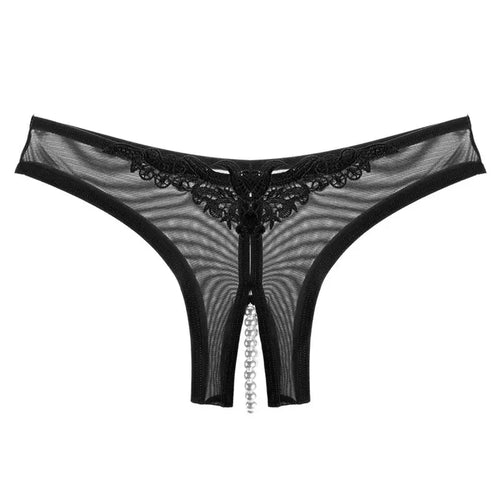 Pearl Mesh Crotchless Panty LAVAH INTIMATES