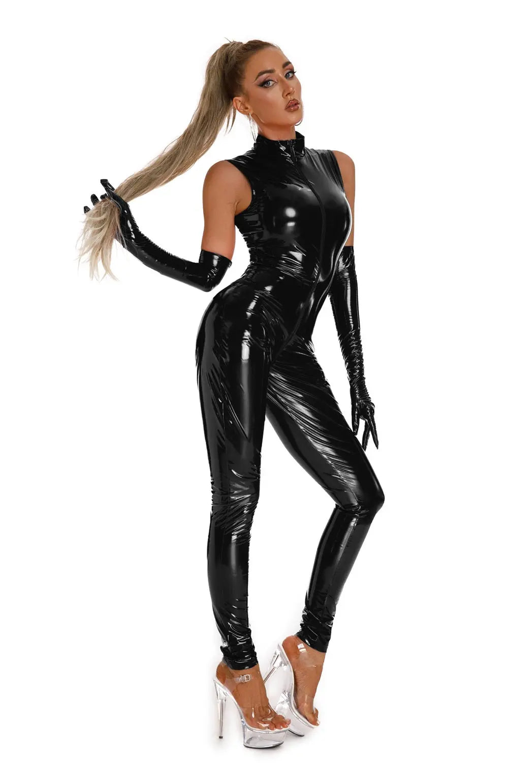 Lara Wetlook Catsuit Lavah Pleasure wetlook