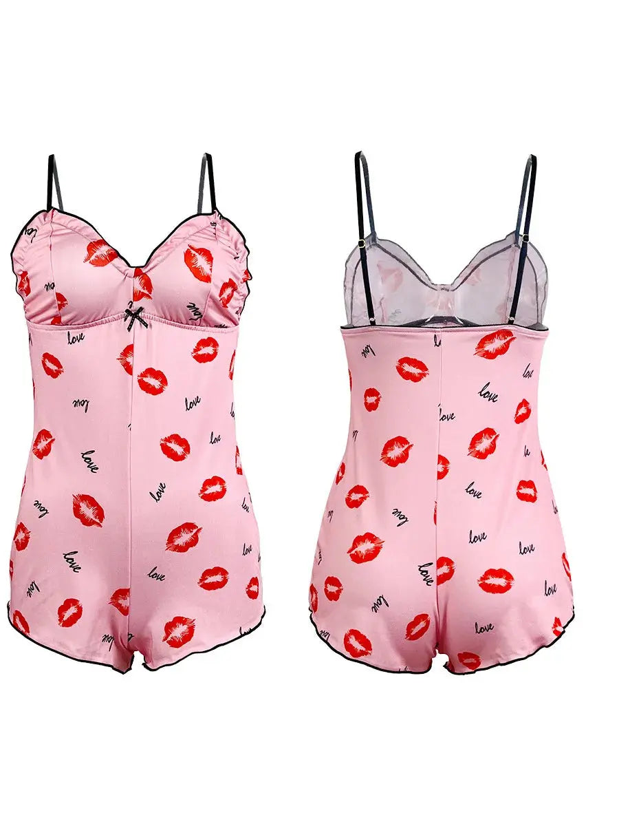 Look At An Empty Sky Pajamas LacyNighty Sleeping Wear