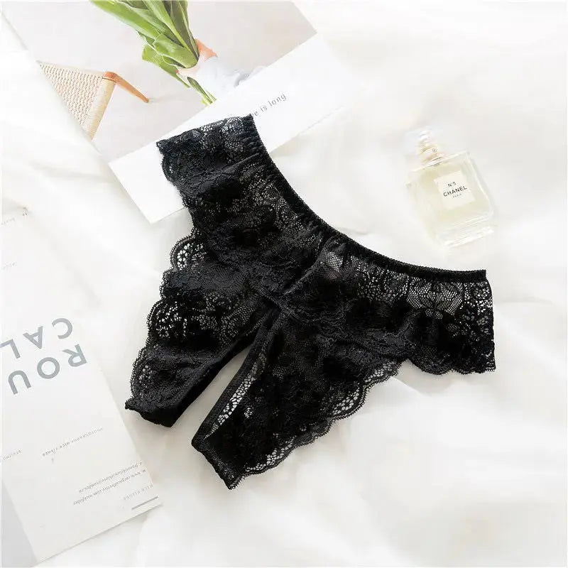 The Sweet Escape Crotchless Briefs LacyNighty Panties