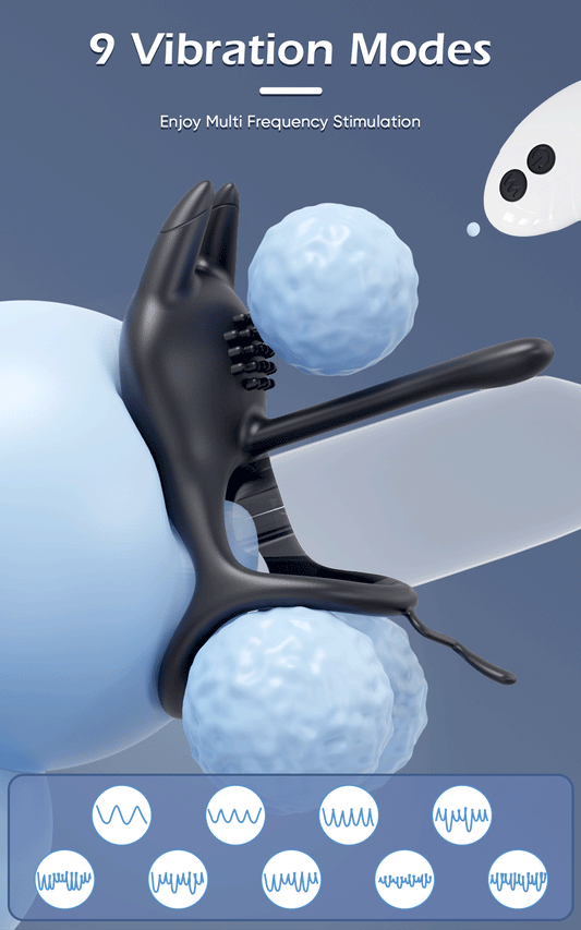 💥Black Cat Ring-FLORAX 15° Curve Boost & Bloom Cock Ring-4 in 1 Couple Toy Penis Ring Nighty