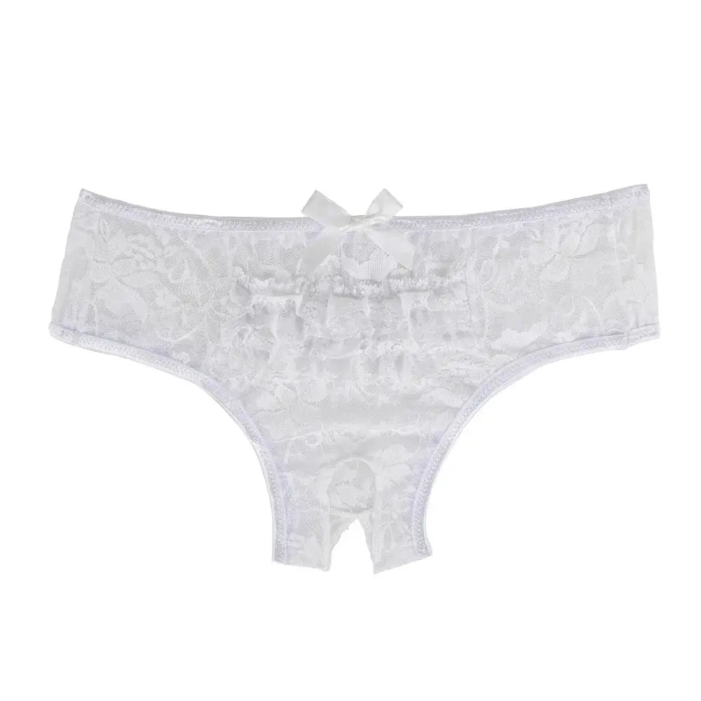 Feels The Moment Crotchless Panties LacyNighty Panties