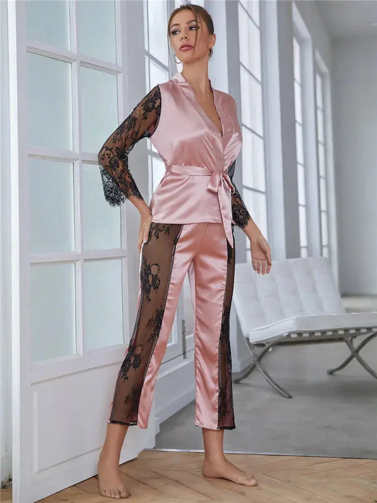Secret Under The Bed Pajamas LacyNighty Sleeping Wear