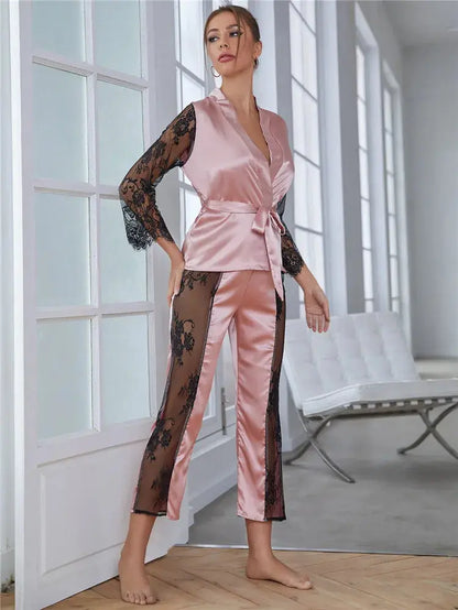 Secret Under The Bed Pajamas LacyNighty Sleeping Wear